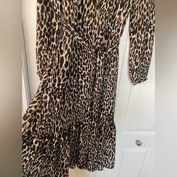 Banana Republic NWT Maxi Long Sleeve Dress - Picture 3 of 6